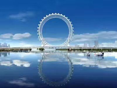 白浪河摩天轮工程